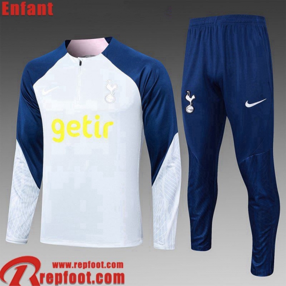 Tottenham KIT: Survetement de Foot Enfant 23 24 C137