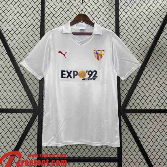 Sevilla Retro Maillots De Foot Domicile Homme 87 90 FG579