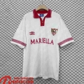 Sevilla Retro Maillots De Foot Domicile Homme 94 96 FG591