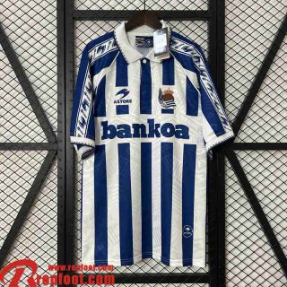 Real Sociedad Retro Maillots De Foot Domicile Homme 94 95 FG593