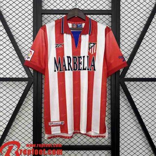 Atletico Madrid Retro Maillots De Foot Domicile Homme 98 99 FG596