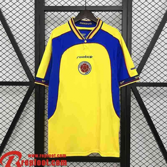 Colombie Retro Maillots De Foot Domicile Homme 01 02 FG598