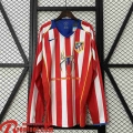 Atletico Madrid Retro Maillots De Foot Domicile Homme Manche Longue 04 05 FG632