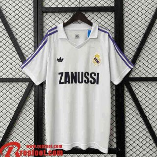 Real Madrid Retro Maillots De Foot Domicile Homme 84 85 FG633