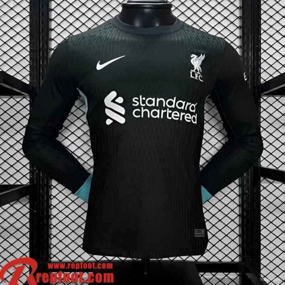 Liverpool Maillots De Foot Exterieur Homme Manche Longue 2024 2025