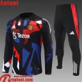 Manchester United KIT Survetement de Foot Enfant 2024 2025 C535