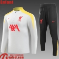 Liverpool KIT Survetement de Foot Enfant 2024 2025 C553