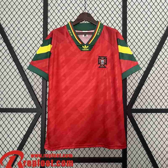 Portugal Retro Maillot De Foot Domicile Homme 92 94 FG449