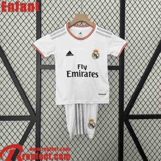 Real Madrid Retro Maillot De Foot Domicile Enfant 13 14 FG454