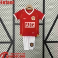 Manchester United Retro Maillot De Foot Domicile Enfant 06 07 FG458