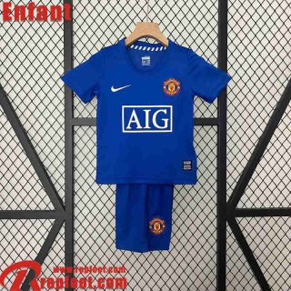 Manchester United Retro Maillot De Foot Third Enfant 08 09 FG460