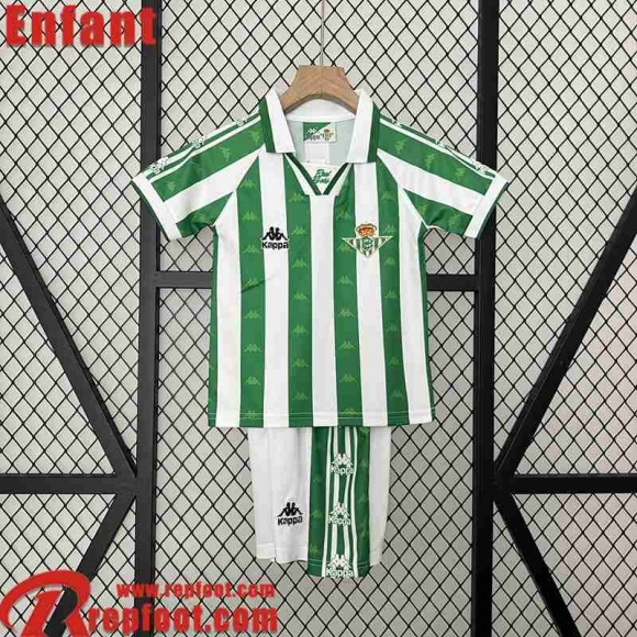 Real Betis Retro Maillot De Foot Domicile Enfant 95 97 FG466