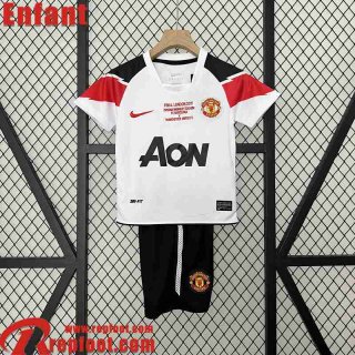 Manchester United Retro Maillot De Foot Exterieur Enfant 10 11 FG470