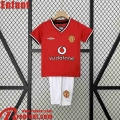 Manchester United Retro Maillot De Foot Domicile Enfant 00 01 FG471