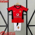 Manchester United Retro Maillot De Foot Domicile Enfant 02 04 FG476