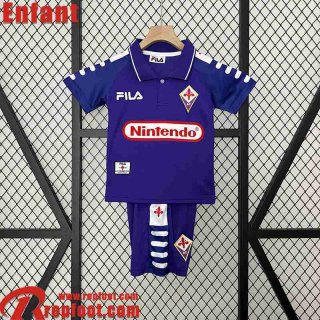 Fiorentina Retro Maillot De Foot Domicile Enfant 1998 FG478