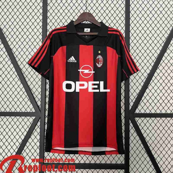 AC Milan Retro Maillot De Foot Domicile Homme 00 02 FG515