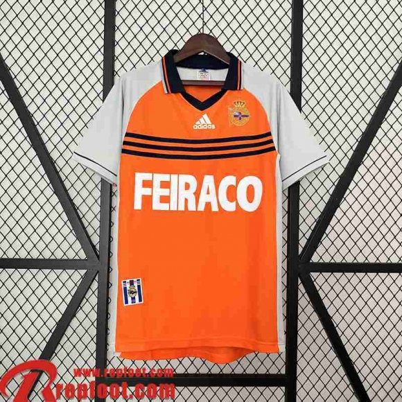 Deportivo La Coruna Retro Maillot De Foot Third Homme 98 99 FG566