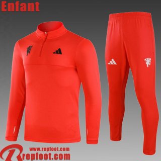 Manchester United KIT: Survetement de Foot Enfant 24 25 C440