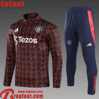 Manchester United KIT: Survetement de Foot Enfant 24 25 C441