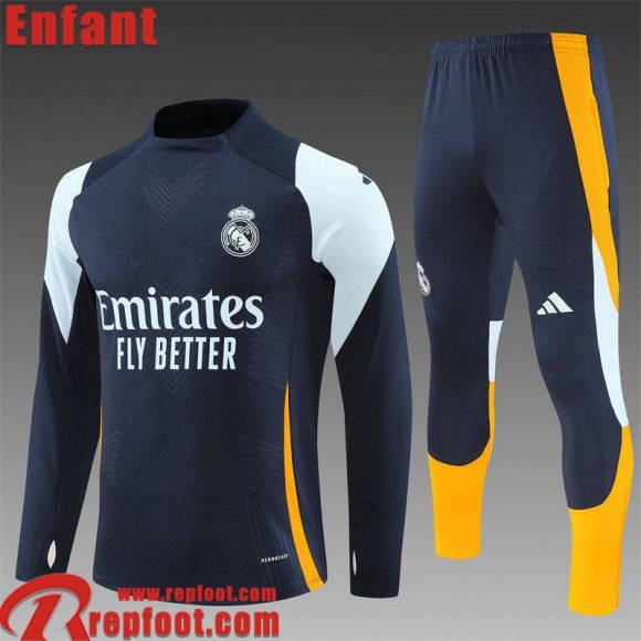 Real Madrid KIT: Survetement de Foot Enfant 24 25 C447