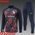 Marseille KIT: Survetement de Foot Enfant 24 25 C454