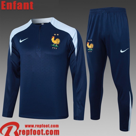 France KIT: Survetement de Foot Enfant 24 25 C464