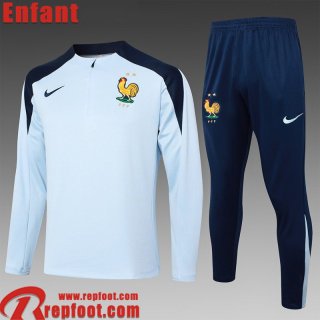 France KIT: Survetement de Foot Enfant 24 25 C465