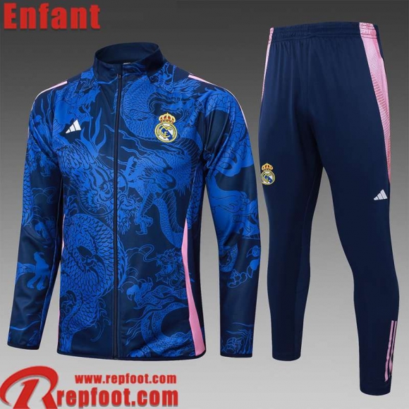 Real Madrid KIT: Veste Foot Enfant 24 25 C467