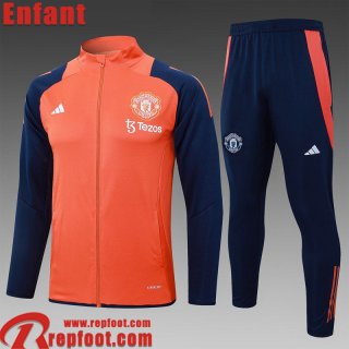 Manchester United KIT: Veste Foot Enfant 24 25 C486