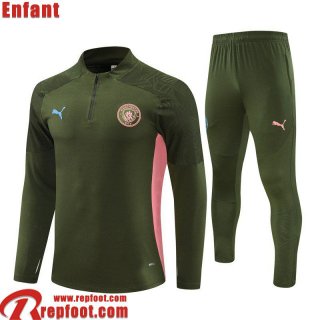 Manchester City KIT: Survetement de Foot Enfant 24 25 C498