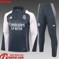 Real Madrid KIT: Survetement de Foot Enfant 24 25 C516