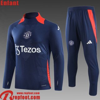 Manchester United KIT: Survetement de Foot Enfant 24 25 C518