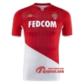 Maillot AS Monaco Rouge Blanc Domicile 2019 2020 Nouveau