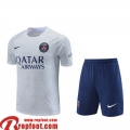 PSG Survetement T Shirt gris Homme 22 23 TG664