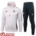 Real Madrid Survetement de Foot - Sweat A Capuche Homme 2024 2025 A734