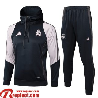 Real Madrid Survetement de Foot - Sweat A Capuche Homme 2024 2025 A735