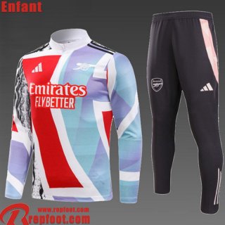 Arsenal KIT: Survetement de Foot Enfant 2024 2025 C557