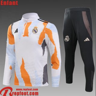 Real Madrid KIT: Survetement de Foot Enfant 2024 2025 C559