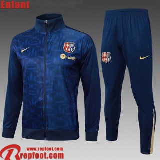 Barcelone KIT: Survetement de Foot Enfant 2024 2025 C560