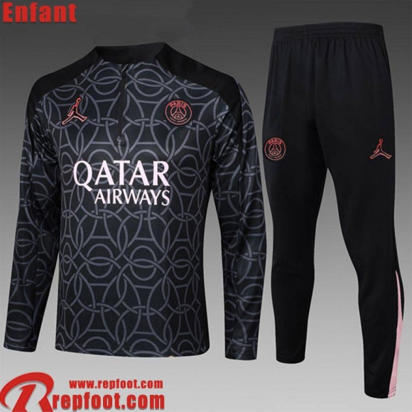 PSG KIT: Survetement de Foot Enfant 2024 2025 C561