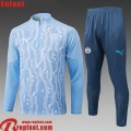 Manchester City KIT: Survetement de Foot Enfant 2024 2025 C564