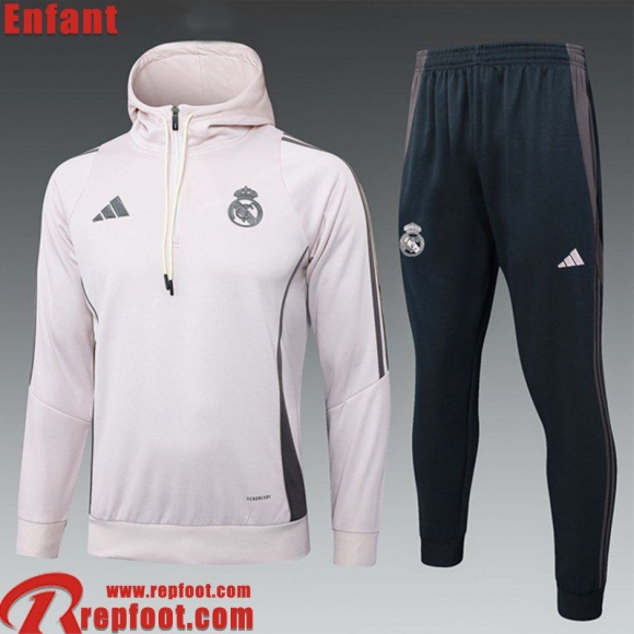 Real Madrid KIT: Survetement de Foot Enfant 2024 2025 C590