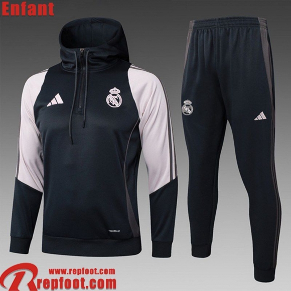 Real Madrid KIT: Survetement de Foot Enfant 2024 2025 C592