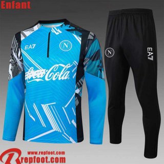 Naples KIT: Survetement de Foot Enfant 2024 2025 C594