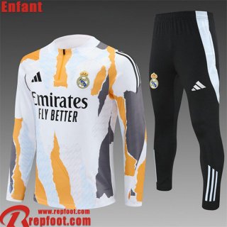 Real Madrid KIT: Survetement de Foot Enfant 2024 2025 C595