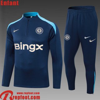 Chelsea KIT: Survetement de Foot Enfant 2024 2025 C600