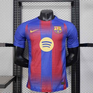 Barcelone Maillot De Foot Domicile Homme 25 26 Leaks-2