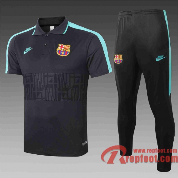 Barcelone Polo de foot 20 21 Noir C401#