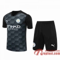 Manchester City Maillots foot Gardiens de but black 20 21